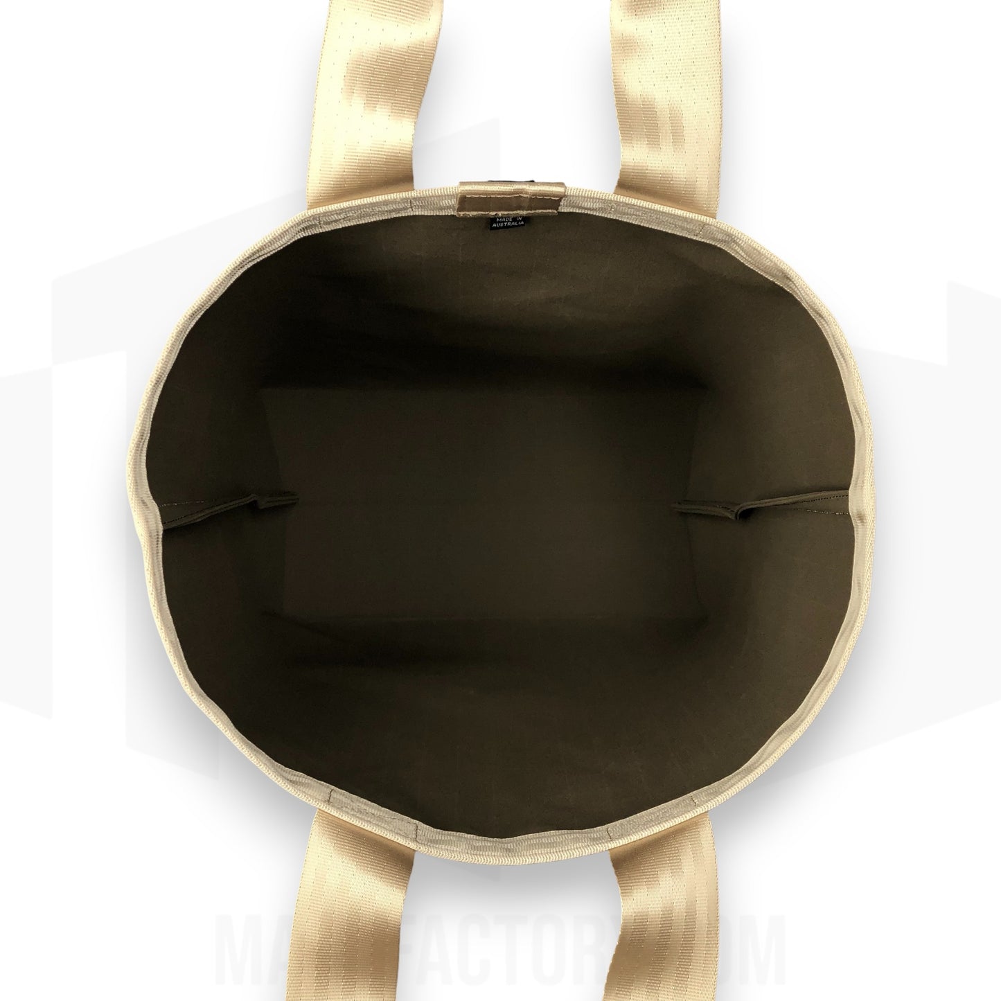 Tote Bag 23L | Grid Canvas | Antelope/Beige