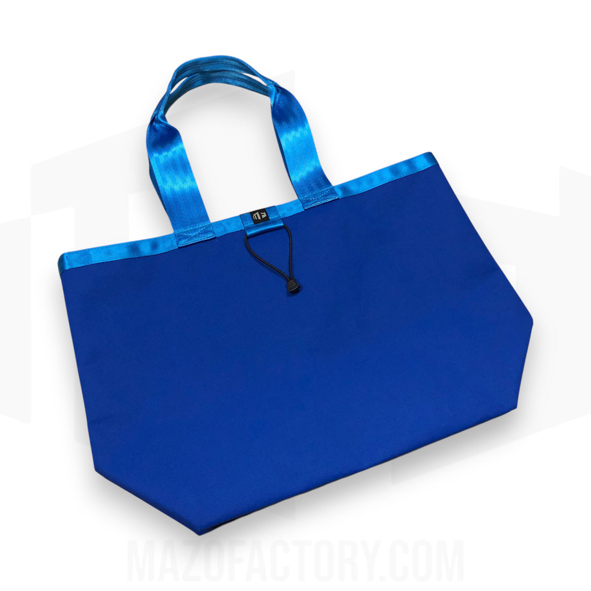 Tote Bag 23L | Grid Canvas | Blue/Aqua