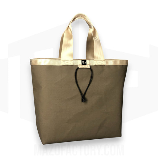 Tote Bag 23L | Grid Canvas | Antelope/Beige