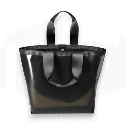 Tote Bag 23L | Gloss PVC | Black/Black