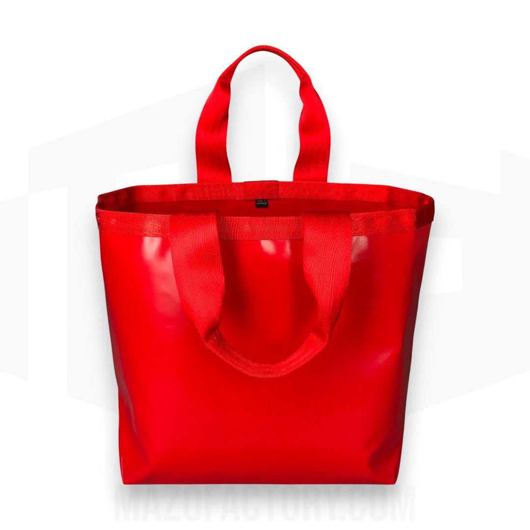 Tote Bag 23L | Gloss PVC | Red/Red