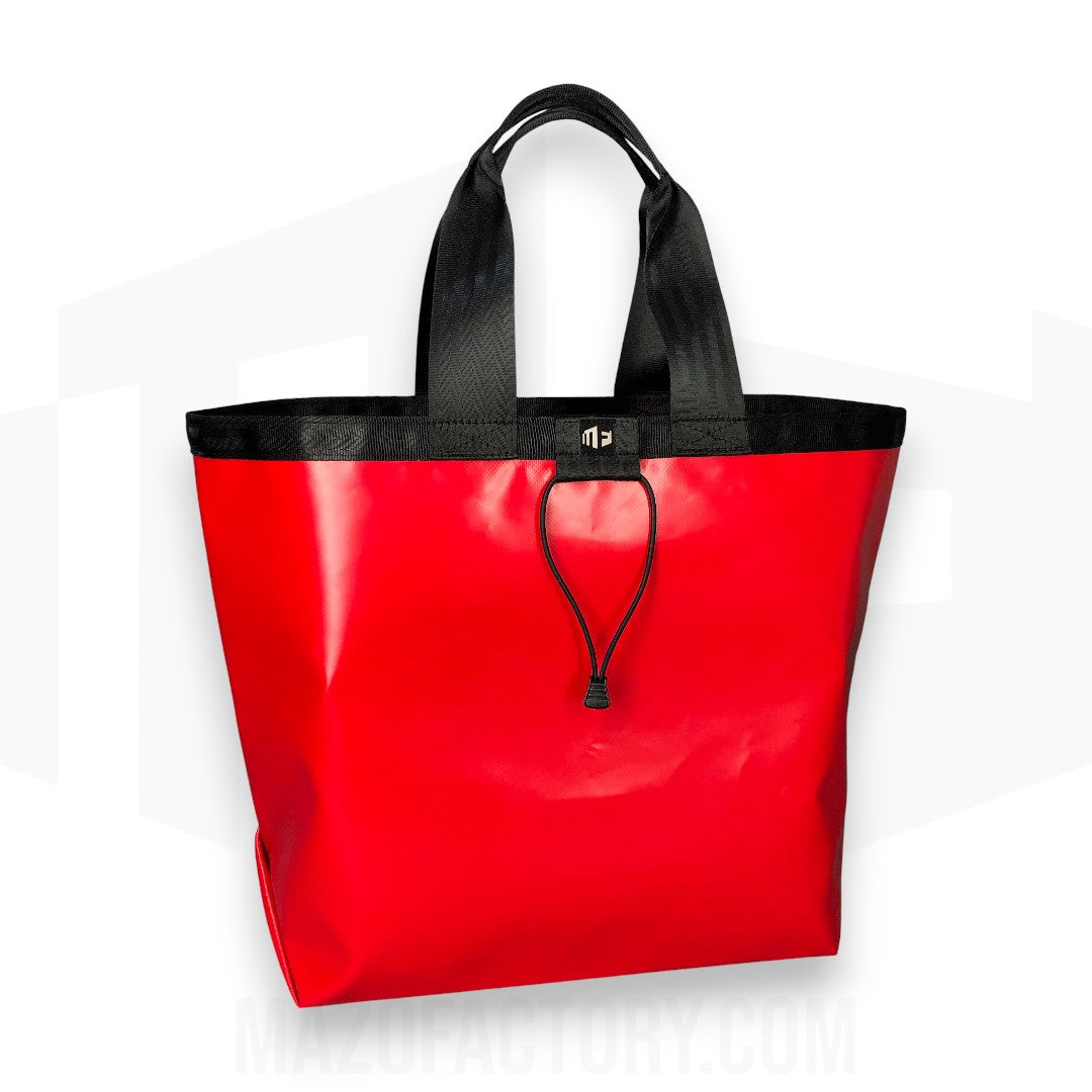 Tote Bag 23L | Gloss PVC | Red/Black