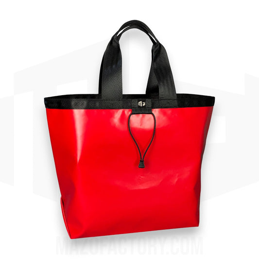 Tote Bag 23L | Gloss PVC | Red/Black