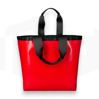 Tote Bag 23L | Gloss PVC | Red/Black