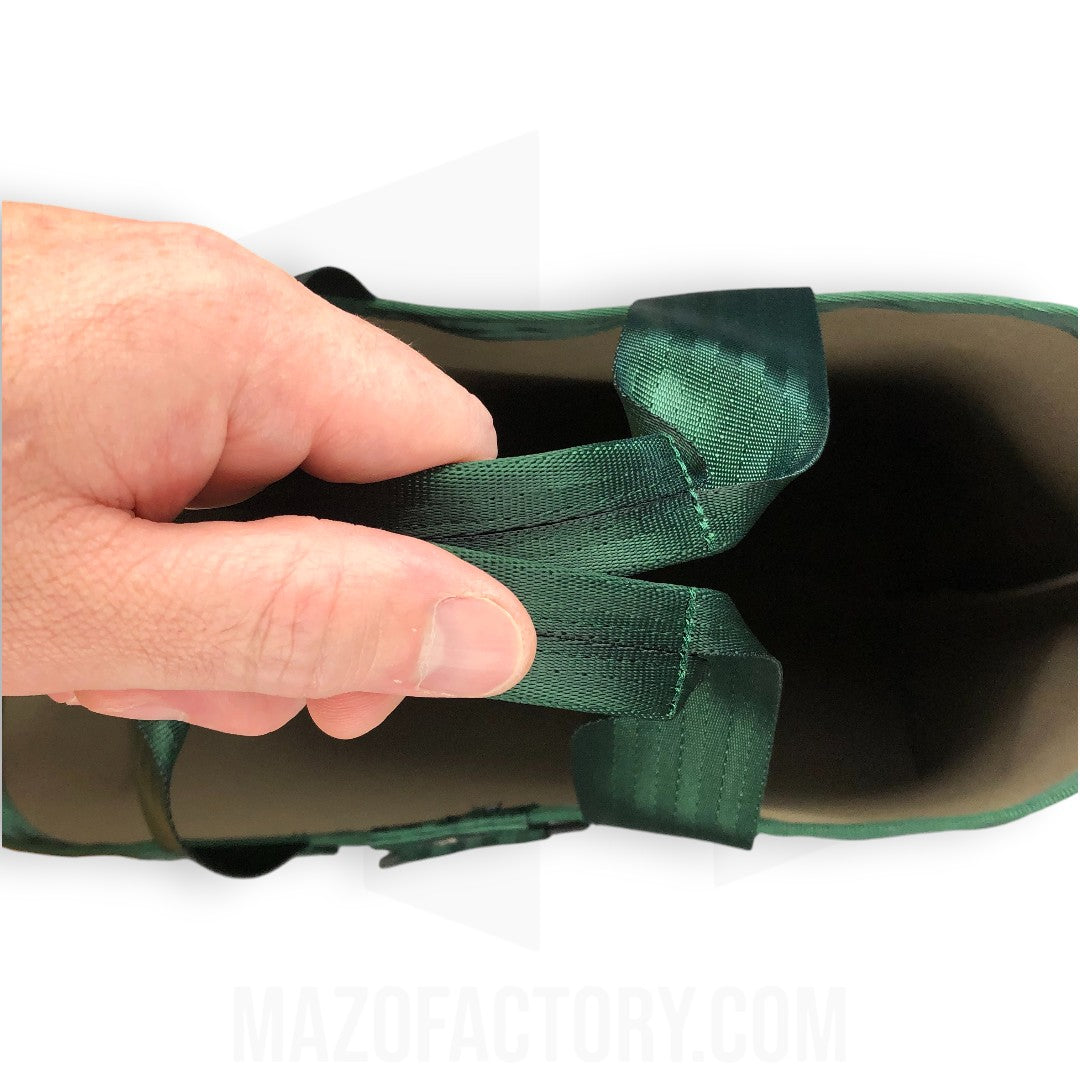 Tote Bag 23L | Grid Canvas | Antelope/Bottle Green