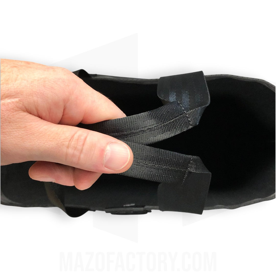 Tote Bag 23L | Grid Canvas | Black/Black