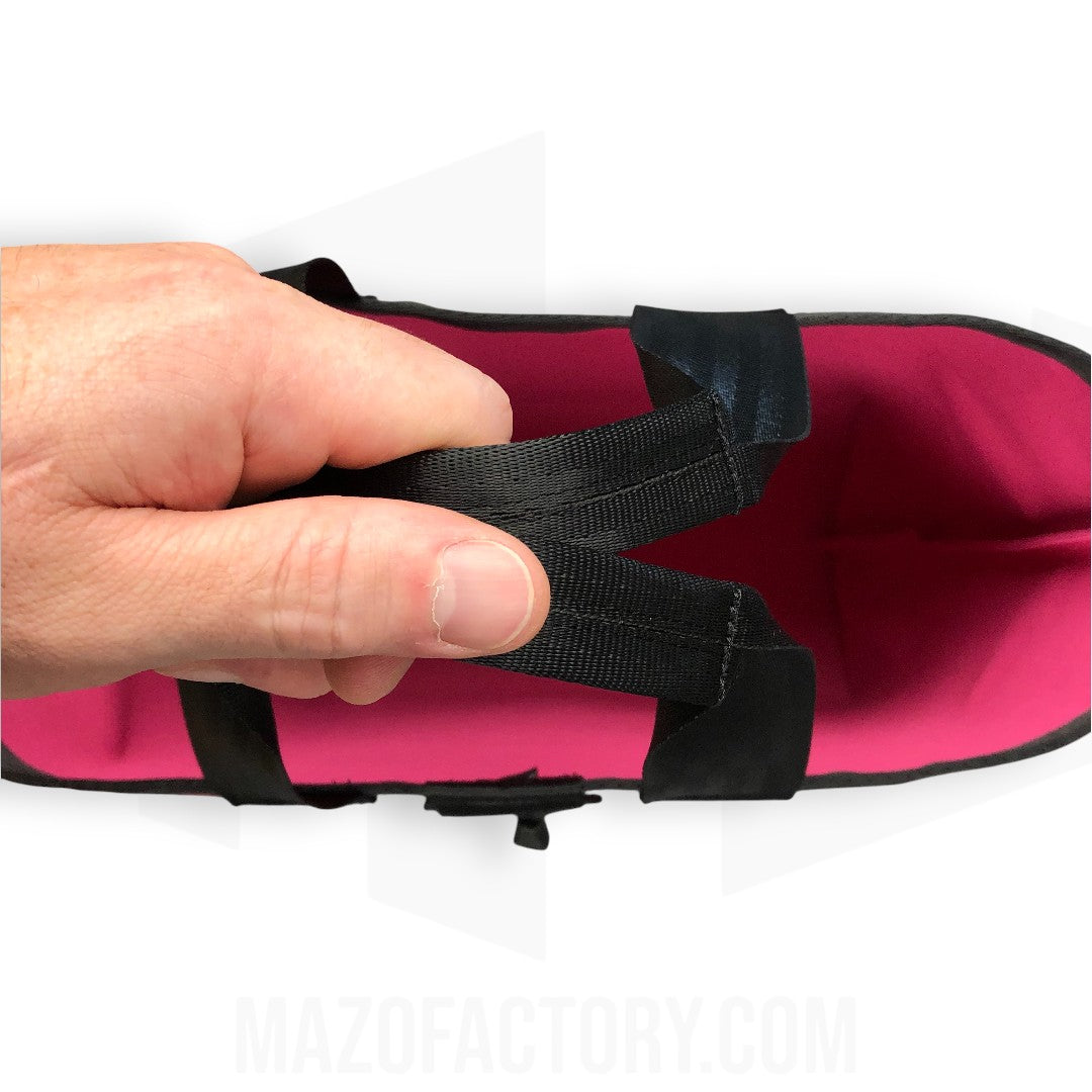 Tote Bag 23L | Grid Canvas | Pink/Black