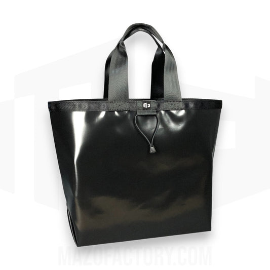 Tote Bag 23L | Gloss PVC | Black/Black
