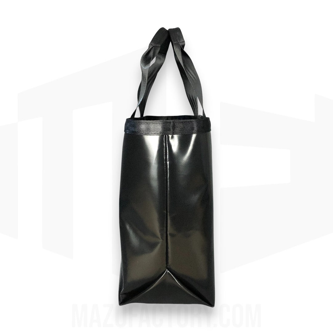 Tote Bag 23L | Gloss PVC | Black/Black