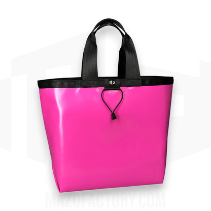 Tote Bag 23L | Gloss PVC | Pink/Black
