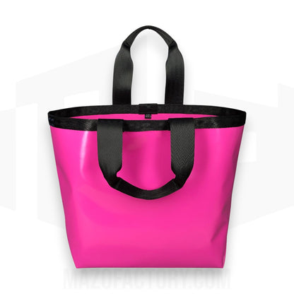 Tote Bag 23L | Gloss PVC | Pink/Black